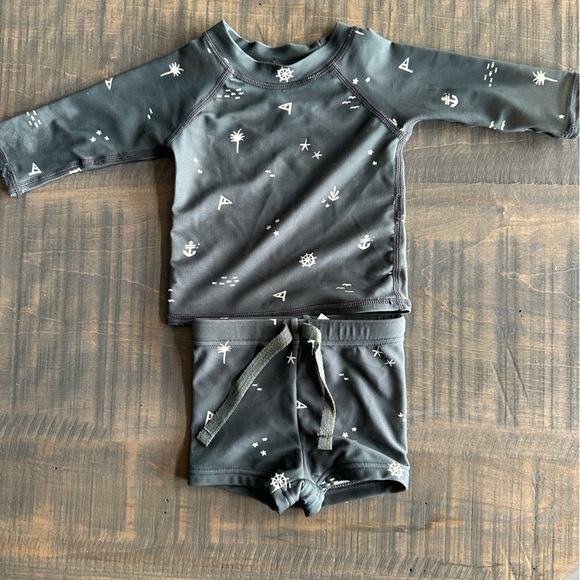 Boy 0-6m Swim and Hat Bundle - jan&Jul, Hatley, Rylee & Cru etc - Picture 7 of 9